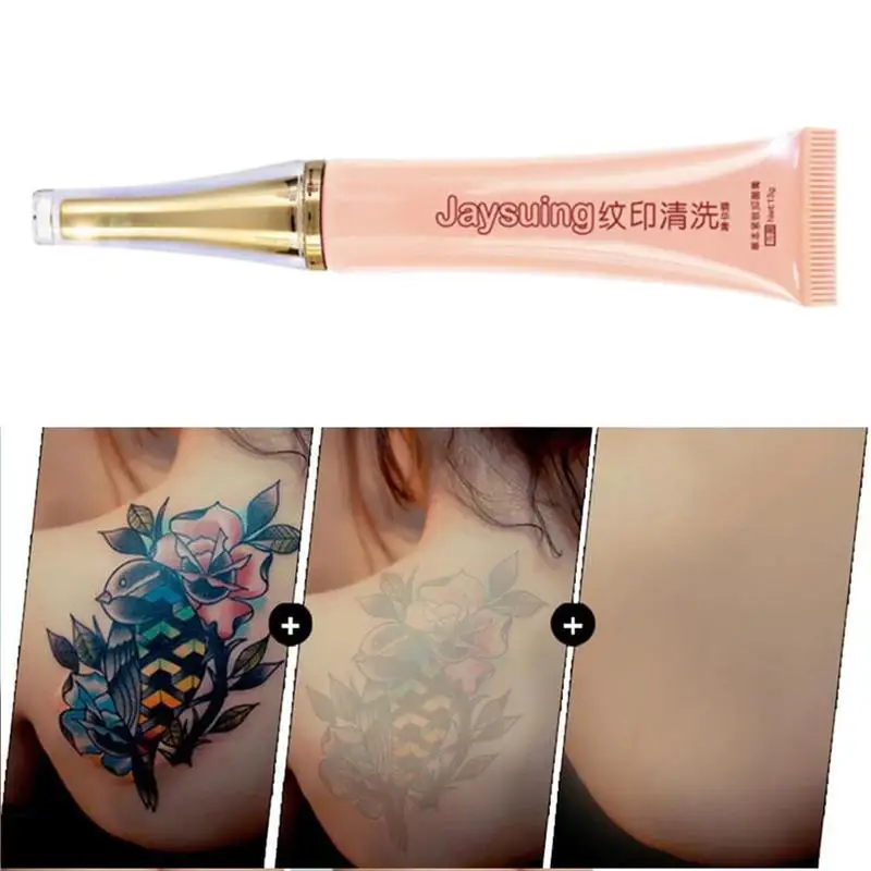 

Natural Plant Extract Tattoo Removal Cream Painless Eyebrow Eyeliner Skin Tattoo Cleaning Cream Color Fade Cream