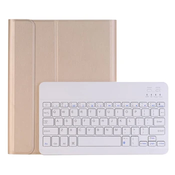 

Dustproof Backlight Keyboard Case Artificial PU Detachable Multi-angle Protective Cover With Pencil Holder For 10.2