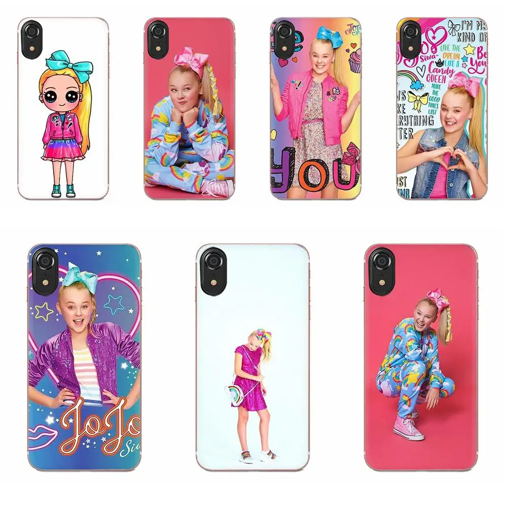 Jojo Siwa для samsung Galaxy Note 5 8 9 S3 S4 S5 S6 S7 S8 S9 S10 5G mini Edge Plus Lite Diy окрашенный красивый чехол