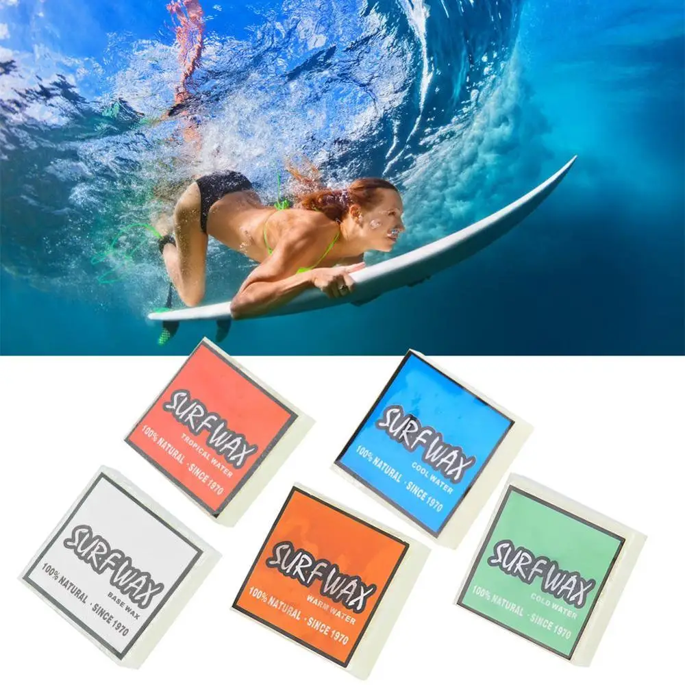 High Quality Anti-slip Surf Wax universal Surfboard Skimboard Waxes Surfing Board Accessory