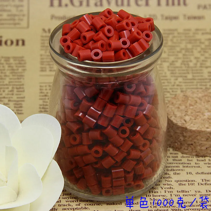

5mm Pinpindoudou Environmental PE Bean Puzzle Hard Bean DIY CHILDREN'S Toy Handmade 3D Puzzle Model Material