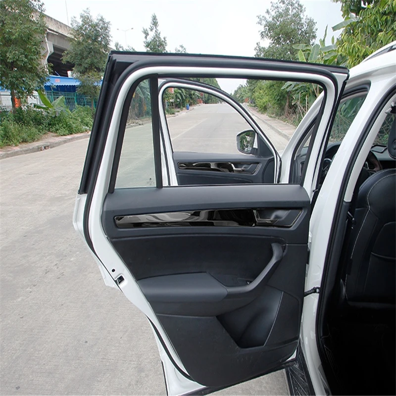 WELKINRY для skoda Kodiaq NS7 2016 2017 2018 2019 из нержавеющей стали | Автомобили и мотоциклы