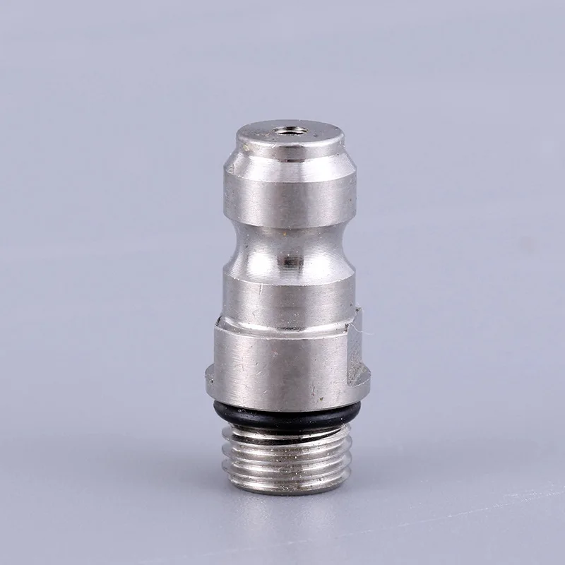 

8 Mm Quick Connector Inflatable Male Connector Sufficient Gas Nozzle into Gas Nozzle M8 * 1 Thread Stainless Steel Belt Valves C