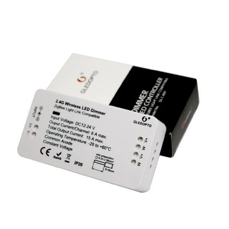 ZIGBEE bridge DC12-DC24V zigbee dimmer APP Amazon Alexa control compatible with LED ECHO Smart Home Led dimmer strip Controller