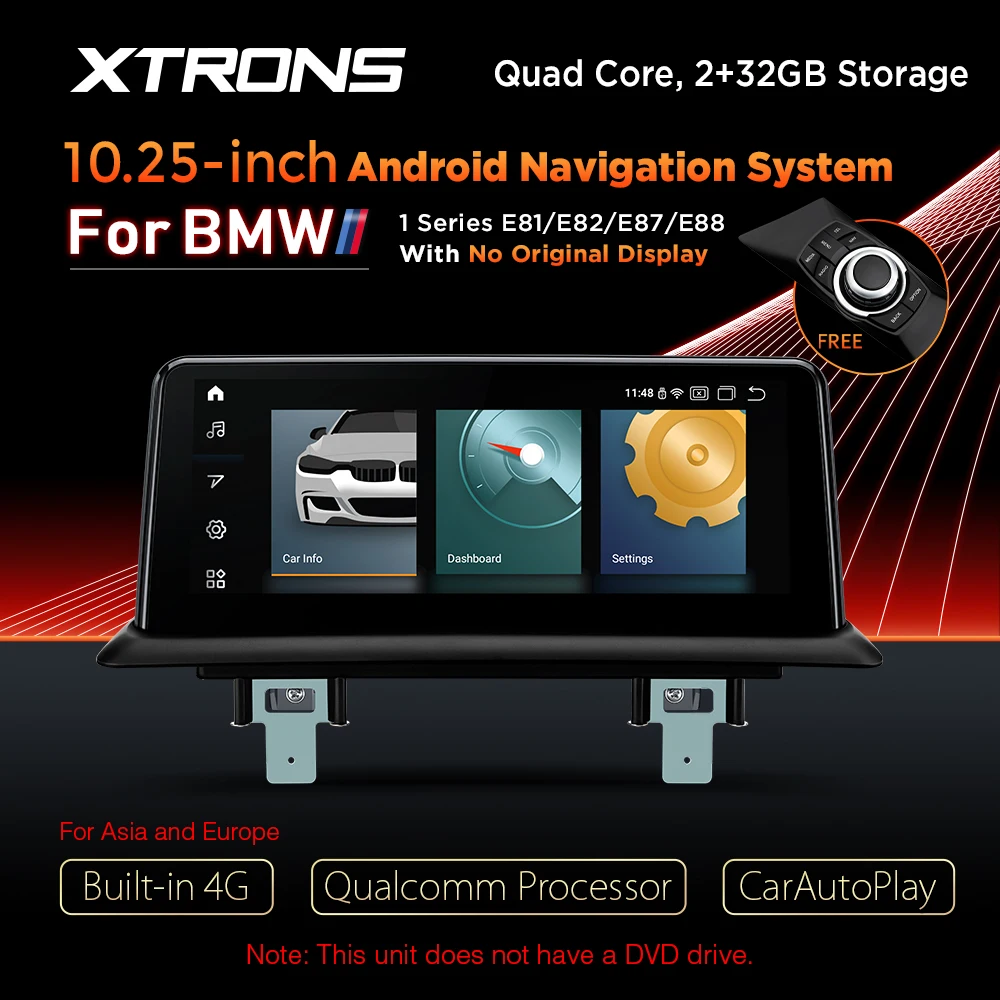 XTRONS 10 25 ''IPS Qualcomm Snapdragon Bluetooth 5 0 Android Автомобильный мультимедийный плеер GPS для BMW