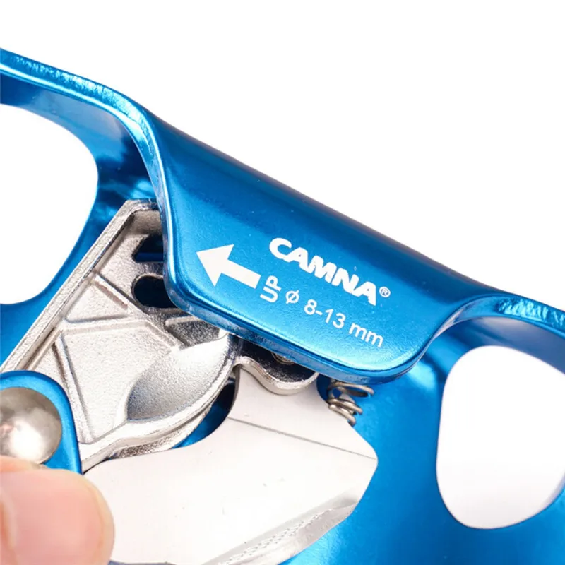 Cena Wspinaczka skałkowa prawa i lewa ręka wznosząca się antykorozyjna trwałe wygodne urządzenie uchwyt góralski Ascender lina wspinaczkowa narzędzia