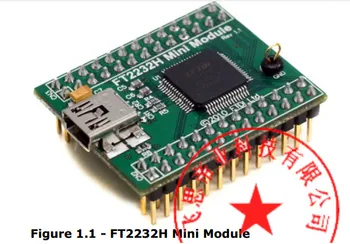 

Mini FT2232H Mini Module Dual High Assessment Interface Module to Develop Small Card