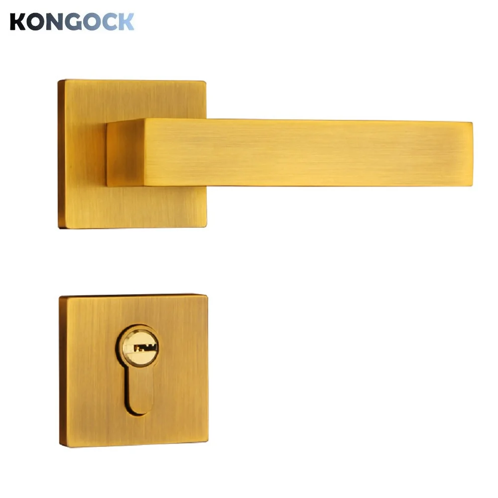 

Mechanical Split & mute handle door lock, mechanical door-lock wooden door lock for indoor lock