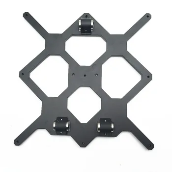 

6MM thick aluminum Prusa i3 MK3 3D printer And transport with 3 pieces LM8UU drylin RJ4JP-01-08 in MK3 bearing clips holder