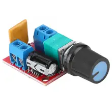 Controlador de velocidad del Motor PWM CC Mini controlador de Motor de CC PWM 3 V/6 V/12 V/24 V/35 V controlador de regulación de velocidad 5A
