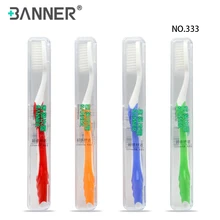 Баннерная зубная щетка с мягкой щетиной для ухода за полостью рта для здоровья взрослых Глубокая чистка зубов щетка с чехол для зубной щетки