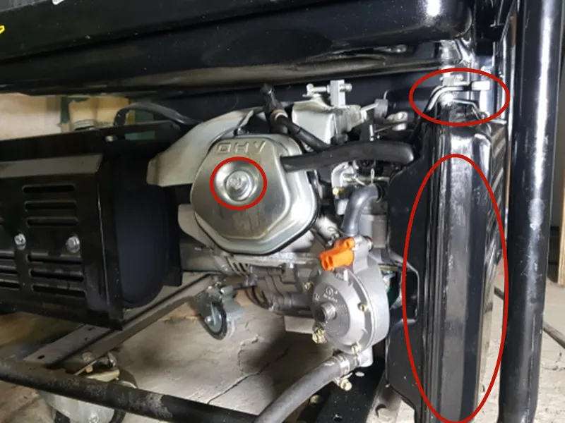 Gx390 gx420 188f 188f 190f 5kw 6.5kw