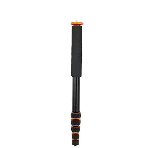 

QZSD Q238C Lightweight Carbon Fiber Monopod for Digital Camera Photography Travel Portable Alpenstick with 1/4 and 3/8 Screw
