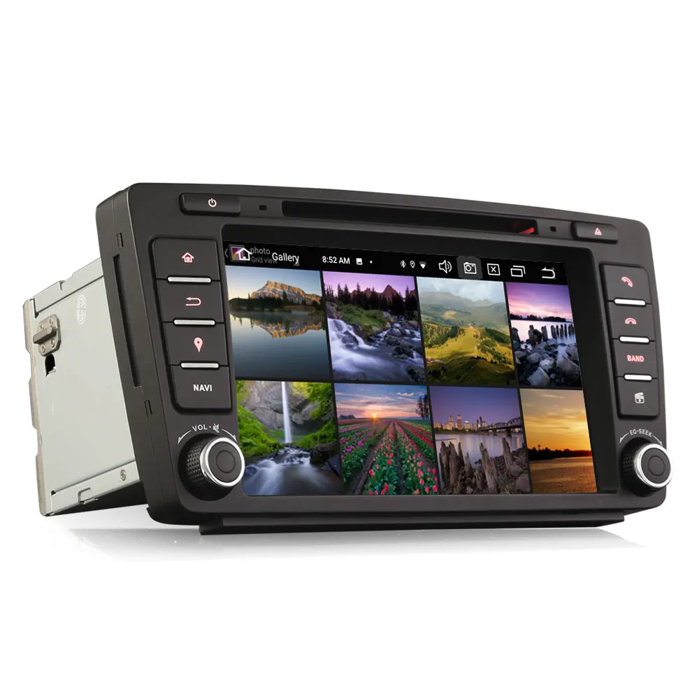 8 &quotAndroid 10 0 OS автомобильный DVD Мультимедиа GPS Радио система плеер для Skoda Octavia MK2 2009