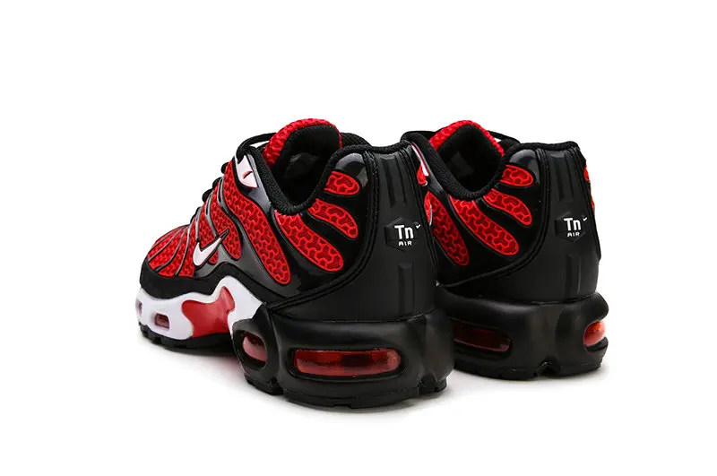 NIKE AIR MAX PLUS TN дышащая Спортивная обувь для мужчин на шнуровке на платформе из материала KPU для тенниса 40-45