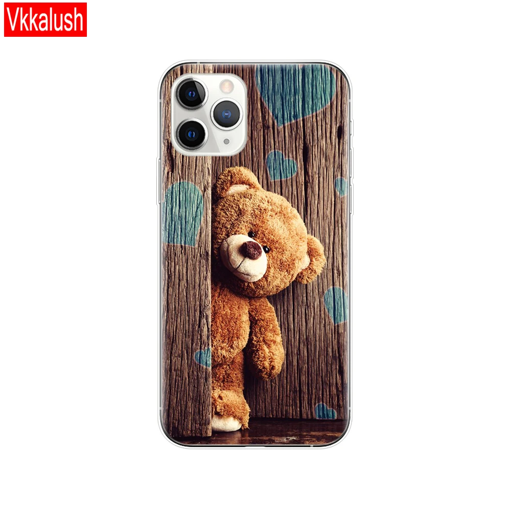 80062 Чехол для мобильного телефона, чехол для iphone 11, чехол для iphone 11 pro max eleven coque etui, бампер, задняя крышка, полный 360, защитный - Цвет: 80062