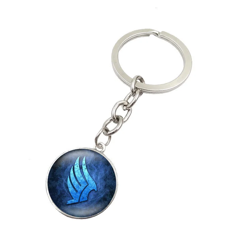 

Movie Mass Effect Time Stone Metal Keychains Europe And America Top Grade Alloy Key Chain Hot Sales