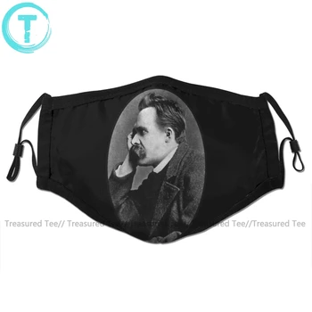 

Philosophy Mouth Face Mask Nietzsche Facial Mask Fashion Cool with 2 Filters for Adult