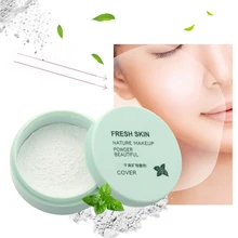 Гладкий натуральный матирующий контроль масла, пудра для свежего лица, минеральная пудра для макияжа, тональный крем, косметика, горячая распродажа