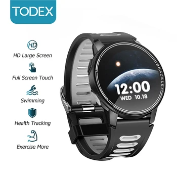 

TODEX smart watch L6 1.3 inch Full touch IP68 Long standby Sport Fitness Tracker smart watch for xiaomi huawei phone PK L5 Smart