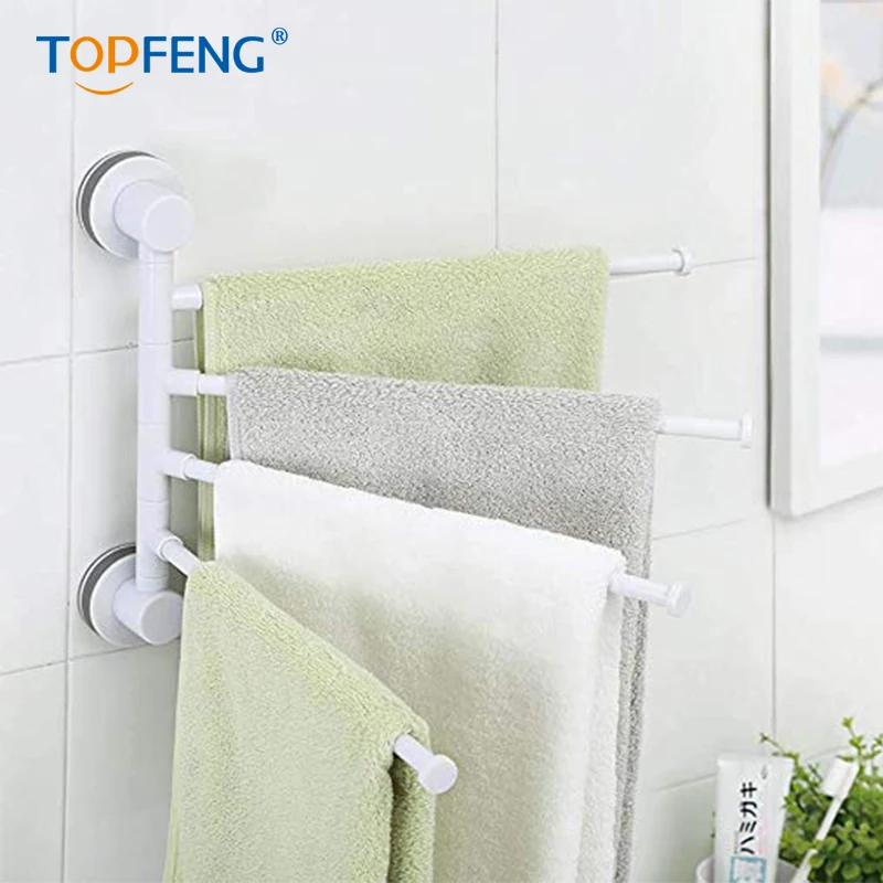 Поворотная вешалка для полотенец TopFeng многофункциональная кухни и ванной