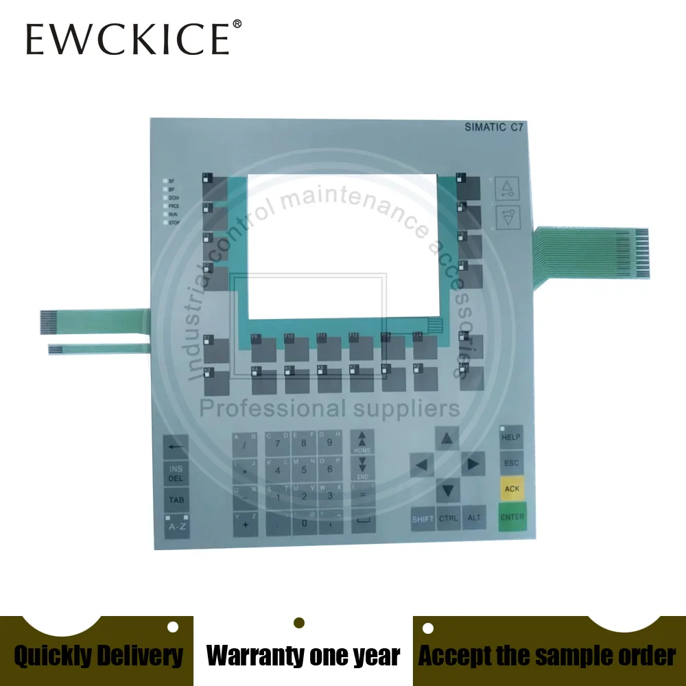 C7-635 6ES7635-2EB02-0AE3 6ES7 635-2EB02-0AE3 HMI plc Мембранная клавиатура Клавиатура