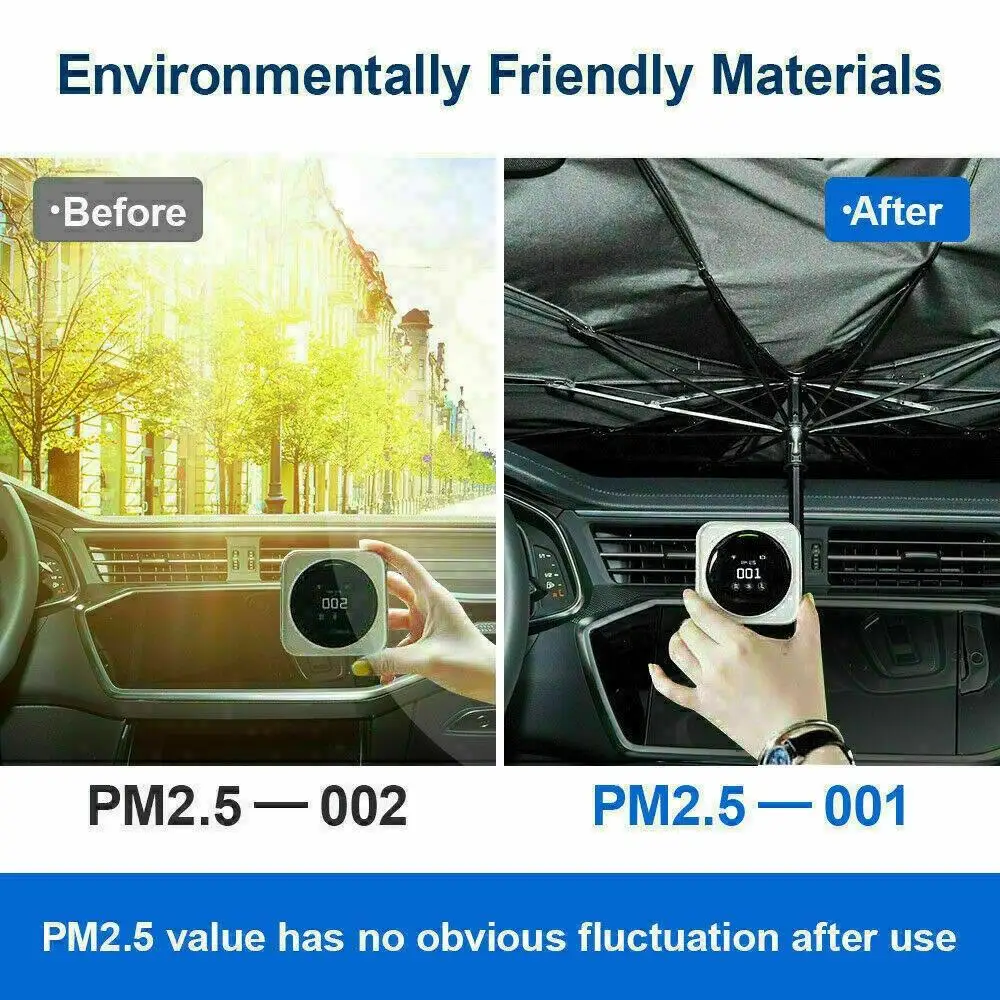 Car Windshield Sunshade Umbrella Auto Sun Visor Silver Anti UV Folding Car Umbrella Foldable SunShade