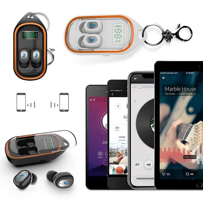X21S беспроводные многофункциональные наушники Bluetooth 5,0 5-6H наушники спортивные до 10 м IPX5 цифровые 5-7H дисплей V5.0