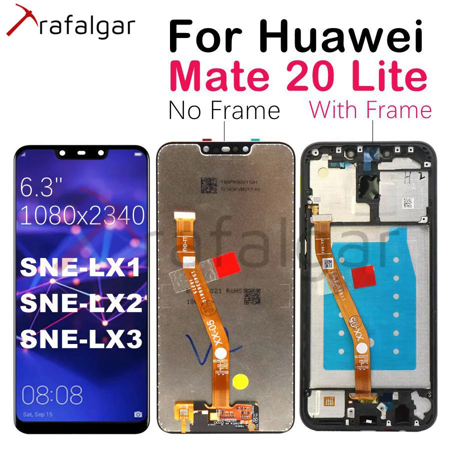 Оригинальный дисплей для Huawei Mate 20 Lite ЖК сенсорный экран дигитайзер SNE LX1 LX2