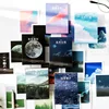 30Pcs/Lot Romantic Scenery Series Lomo Card Fantasy Sky Sea Scenery Cloud Paper Stickers Message Card ► Photo 2/5