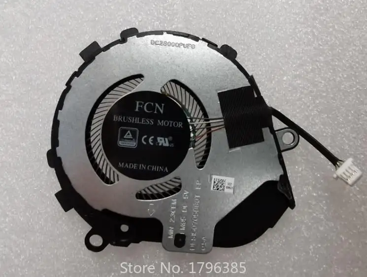 Ventilador para Cpu com Refrigeração para Laptop Dell Latitude 7310 E7310 Novo - Imagem 3