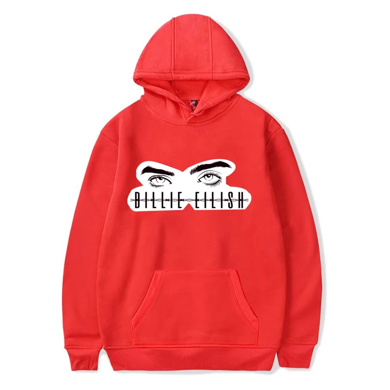 Hoodies 9 Коллекция года, толстовки с капюшоном для мальчиков и девочек с принтом Billie Eilish осенне-зимние теплые пальто для девочек Детский свитер для малышей Повседневный пуловер для малышей - Цвет: Hoodies 9