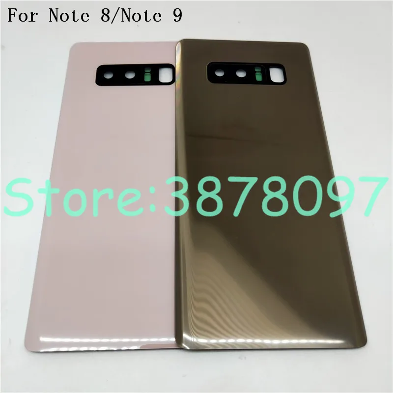 Новая задняя панель стеклянная крышка аккумулятора для Samsung Galaxy Note 8 N950 9 N960 с