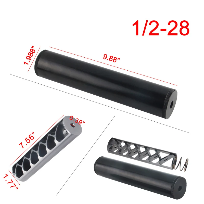 1" 6" алюминиевые 1/2-28 или 5/8-24 фильтры для NAPA 4003 WIX 24003 автомобильный топливный фильтр автомобильный растворитель ловушка - Цвет: QT111-1-2BK