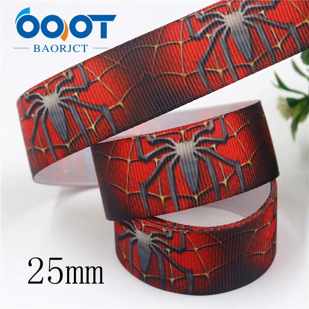 OOOT BAORJCT I-19906-2061, 25 мм, 10 ярдов мультфильм тепловой передачи печатных корсажные ленты, лук крышка DIY аксессуары украшения