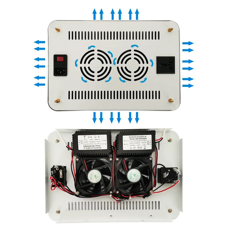 Hps светильник для выращивания, альтернативный полный спектр 130V 1200W лампа касвада