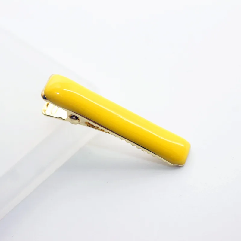 Высокое качество 3 7 см конфеты Цвет заколки для девочек волос детей повязка на