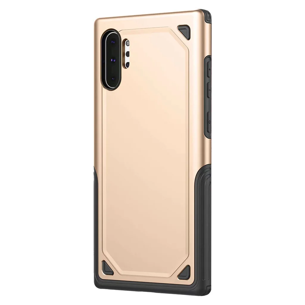 Для samsung Galaxy Note10+ Матовый ТПУ чехол для телефона с 4 углами, антиосенний чехол, портативный полуобернутый чехол для телефона s