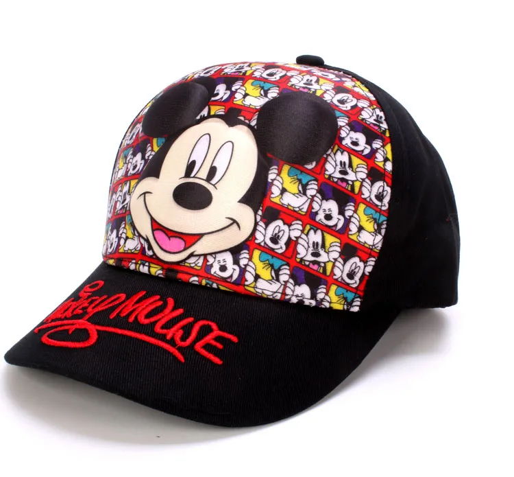 Унисекс дети ребенок Snapback шляпа мультфильм девочка шляпы солнцезащитные для мальчиков детские бейсболки регулируемая хип-хоп девочка s Весенняя шляпа