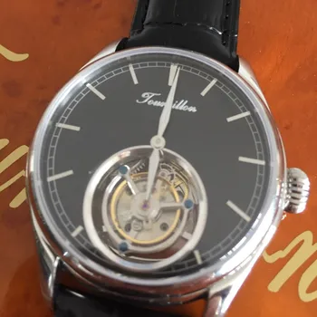 

100% Tourbillon Watch men GUANQIN watch Skeleton mechanical Sapphire Mens Watches Top Brand Luxury clock men Relogio Masculino