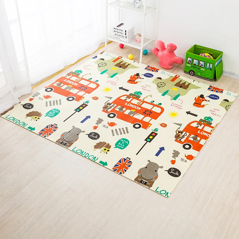 Foldable Playmat XPE Foam Crawling Carpet Baby Play Mat Blanket Children Rug For Kids Educational Toys Soft Activity Game Floor