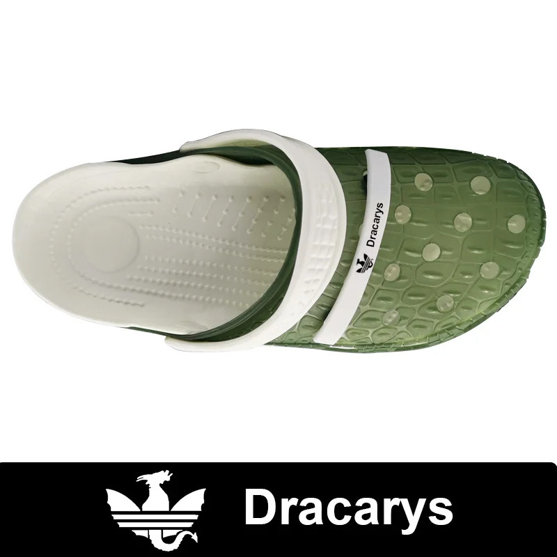 Adidase Dracarys/тапочки обувь с перфорацией резиновые сабо на кроке для женщин пляжная