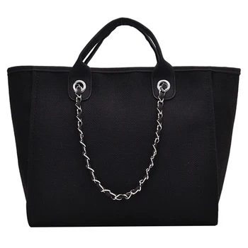 

iVog New Arrival Everyday Ladies Small Crossbody Shoulder Handbag Black luis vuiton Chain Neverful Tote Bags for Women 2019