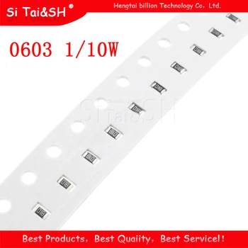 

0603 Chip Resistor 3.09KΩ 3.09Kohm 1/10W Accuracy±1% (50pcs/lot)