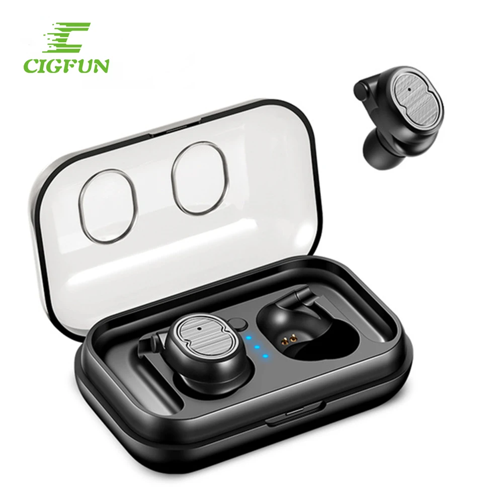 Cigfun наушники-вкладыши TWS Bluetooth наушники беспроводные 5 0 с сенсорным управлением