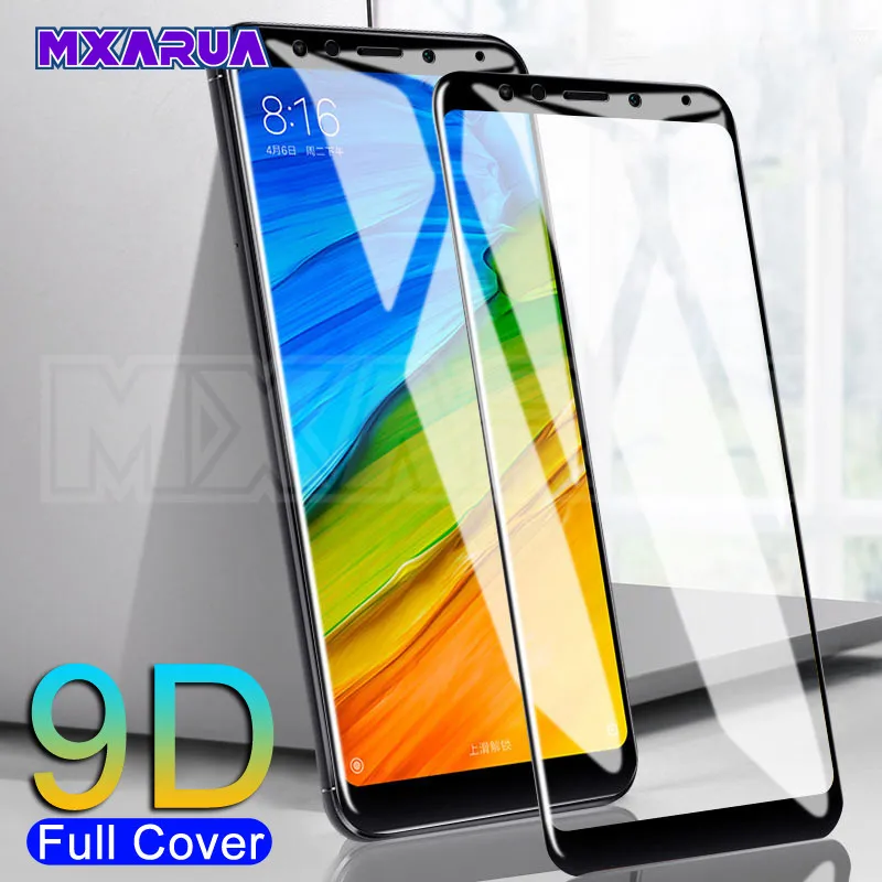 

9D Protective Glass For Xiaomi Redmi 5 Plus 5A S2 Go 4 4X 4A K20 Redmi Note 5 5A Pro Safety Screen Protector Tempered Glass Film