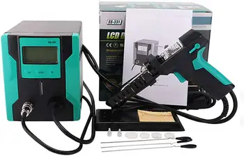 

2019 Original New Version Pro'sKit SS-331H LCD Electric Desoldering Gun Anti-static High Power Strong Suction Desoldering Pump