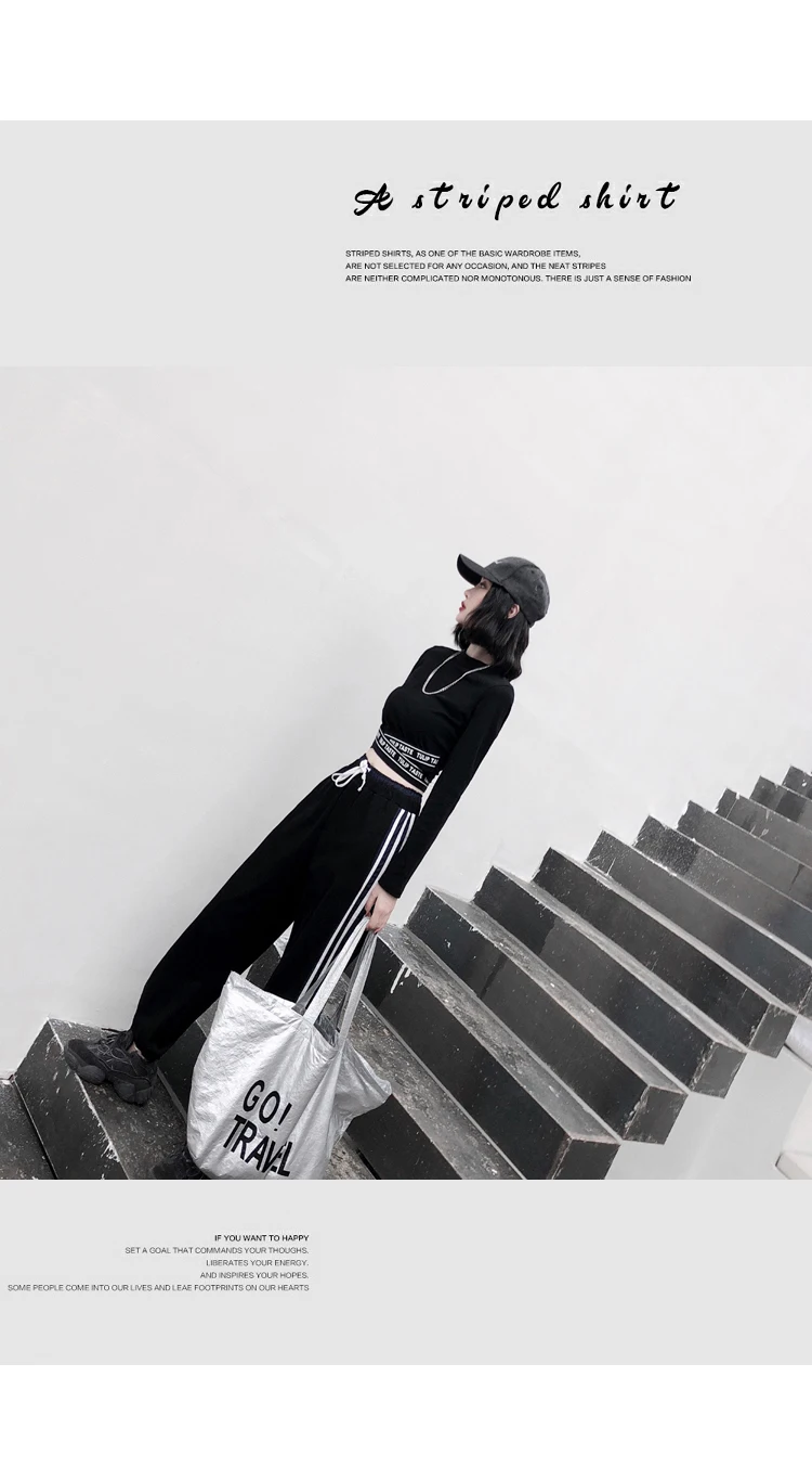 УКОРОЧЕННЫЙ ТОП Aulead, Толстовка Harajuku с длинным рукавом, укороченная Женская толстовка с принтом змеи из южной стороны, одежда для Instagram, спортивный костюм 5