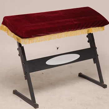 

Hot Sale Keyboard Dust Cover Tassel Storage Bag 61 Keys Piano Burgundy Purple Dust Proof Electric Piano Cover
