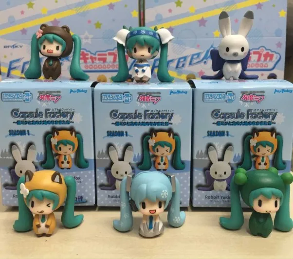 

Diffuse Will's Anime Hatsune 2015 6-Snow Hatsune Small Partners GIRL'S Clay Boxed Garage Kit